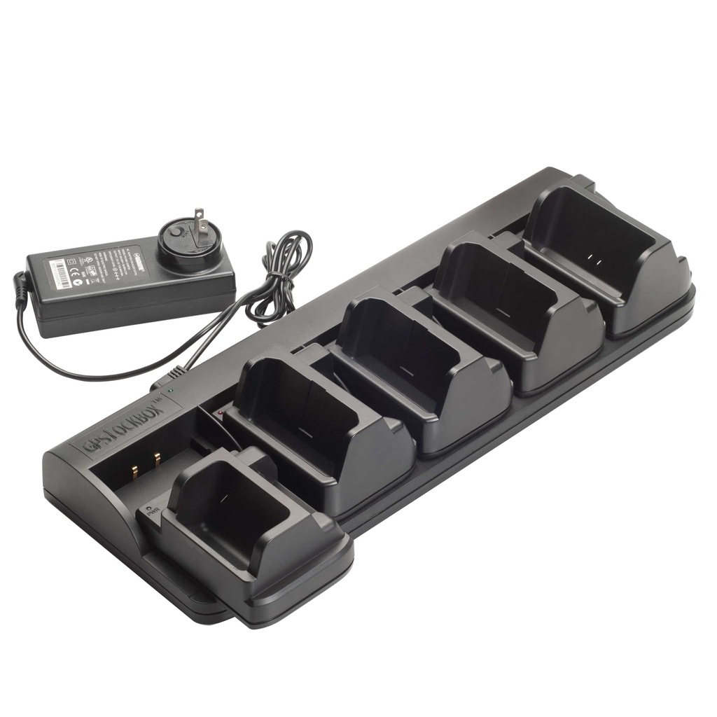 DuraForce PRO 3 Charging Units + 5-Bay Charging Dock Base